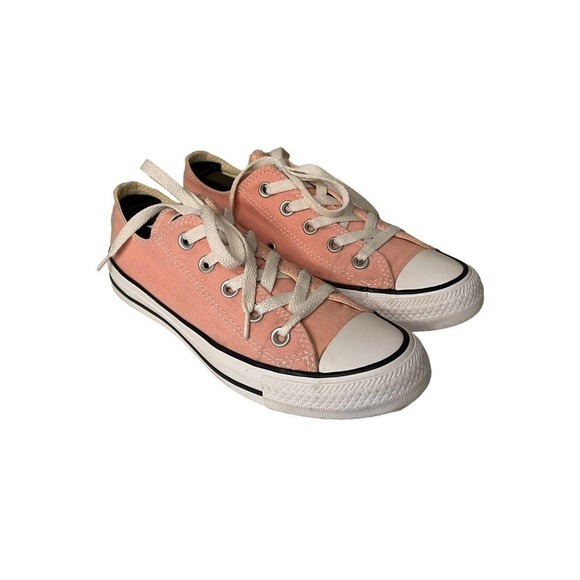 Converse Chuck Taylor Low Top All Stars Pink Sneakers Women’s Size 6 Barbiecore - Picture 1 of 8